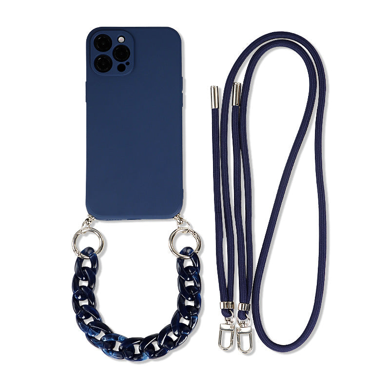 Lanyard Diagonal Double Lanyard Suitable Mobile Phone Case