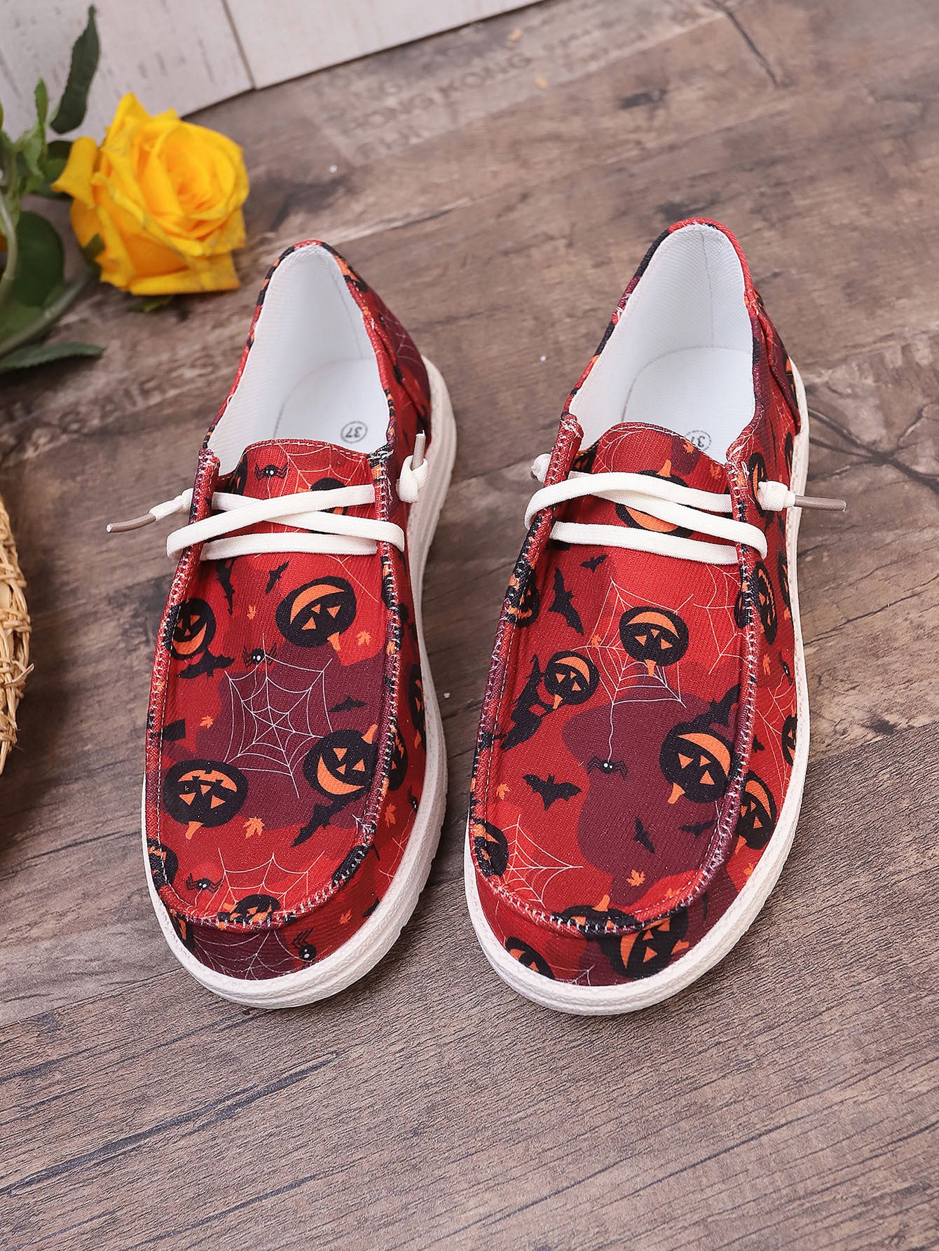 Women's Fashion Casual Printing Canvas Shoes