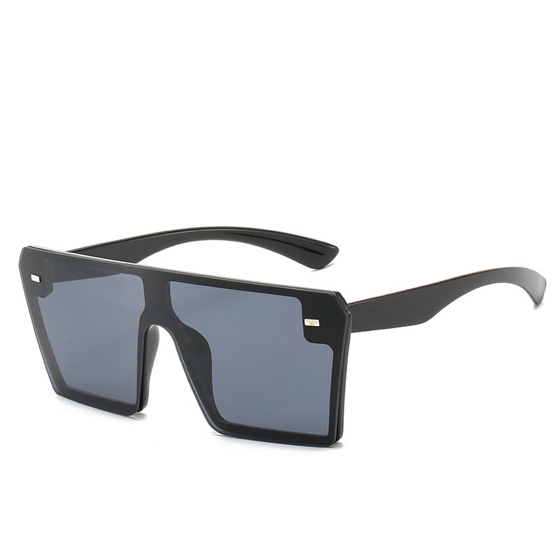 Siamese gradient studded sunglasses