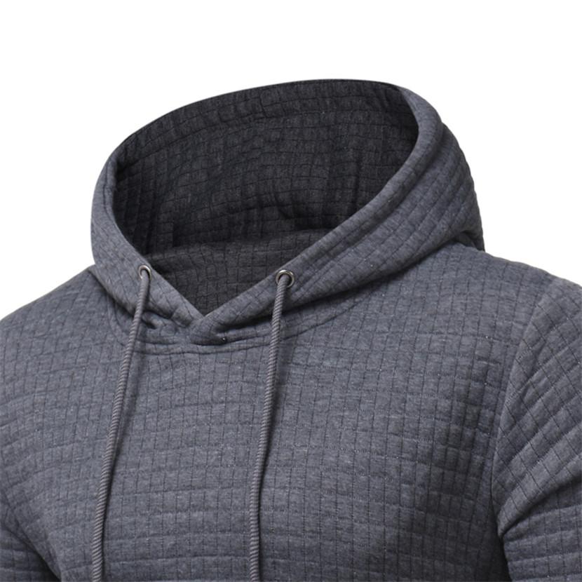 Men Sweatshirt Hoodie With Arm Zipper Long Sleeve Tops