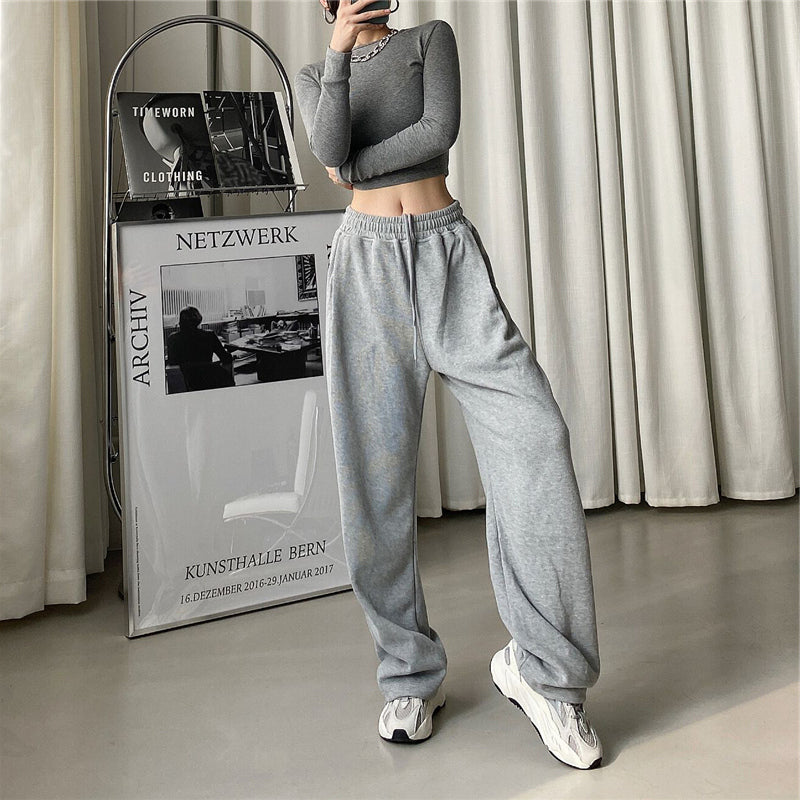 Loose Sweatpants Women's Drawstring Trousers