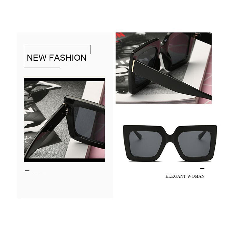 Women's Oversized Square Frame Sunglasses