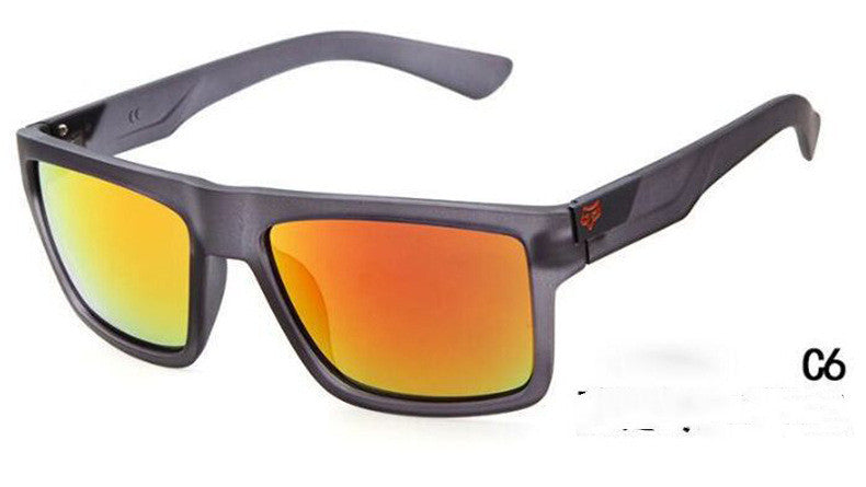 Sunglasses Fox Head Retro Casual Glasses Colorful