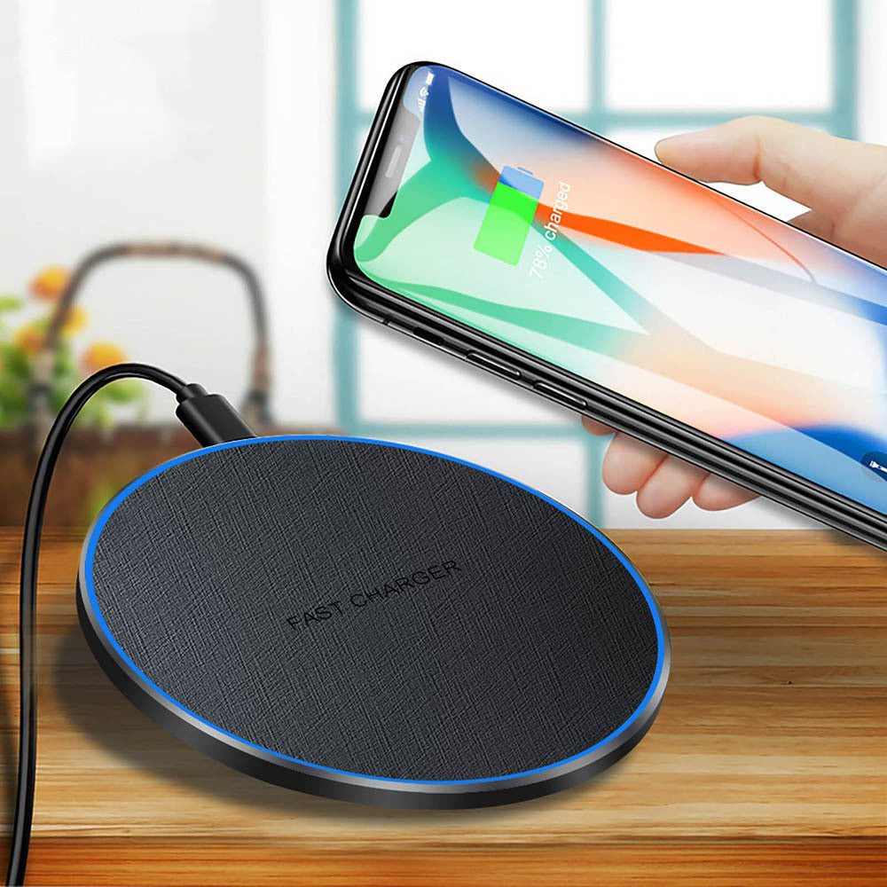 Fdgao 15W Fast Wireless Charger Disc