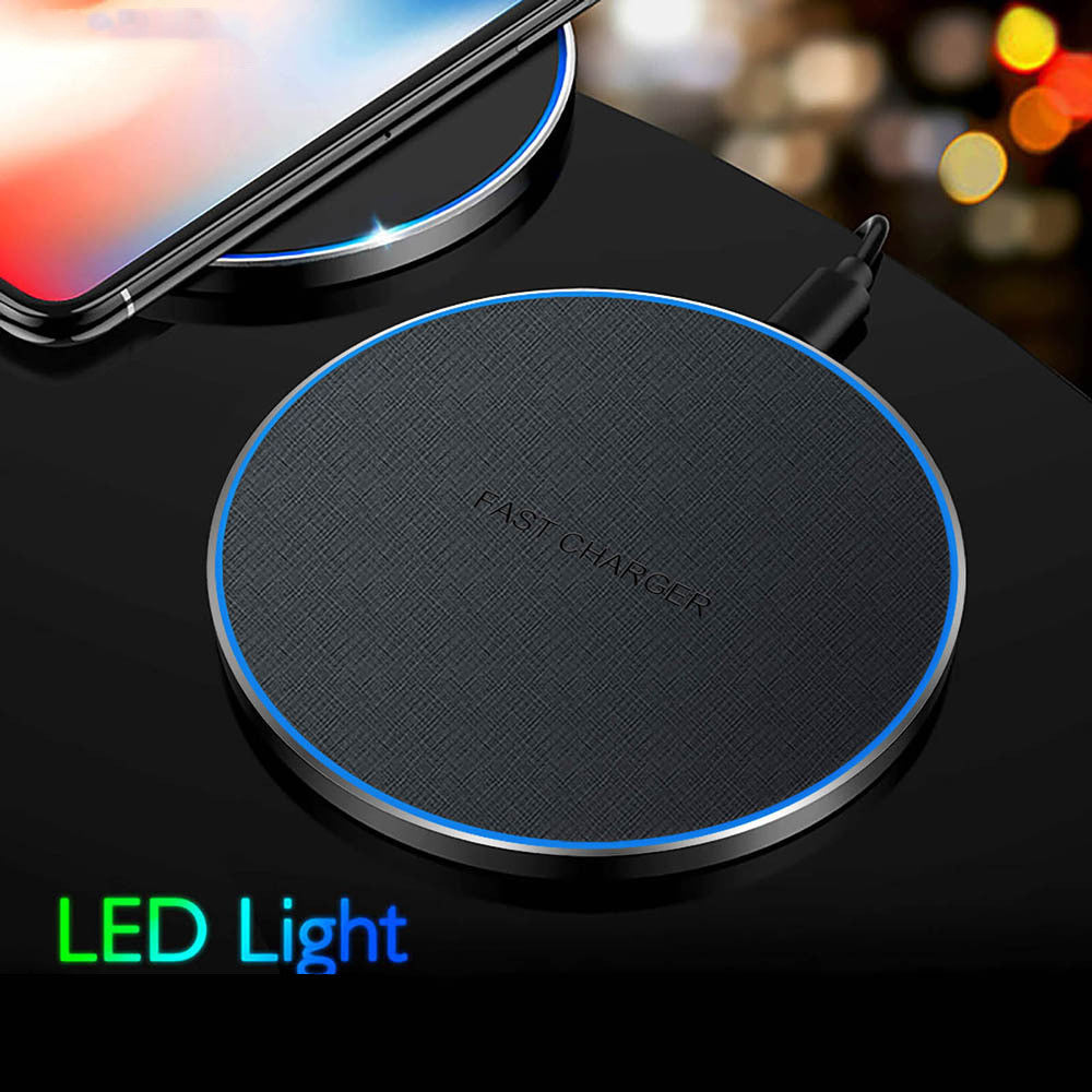 Fdgao 15W Fast Wireless Charger Disc