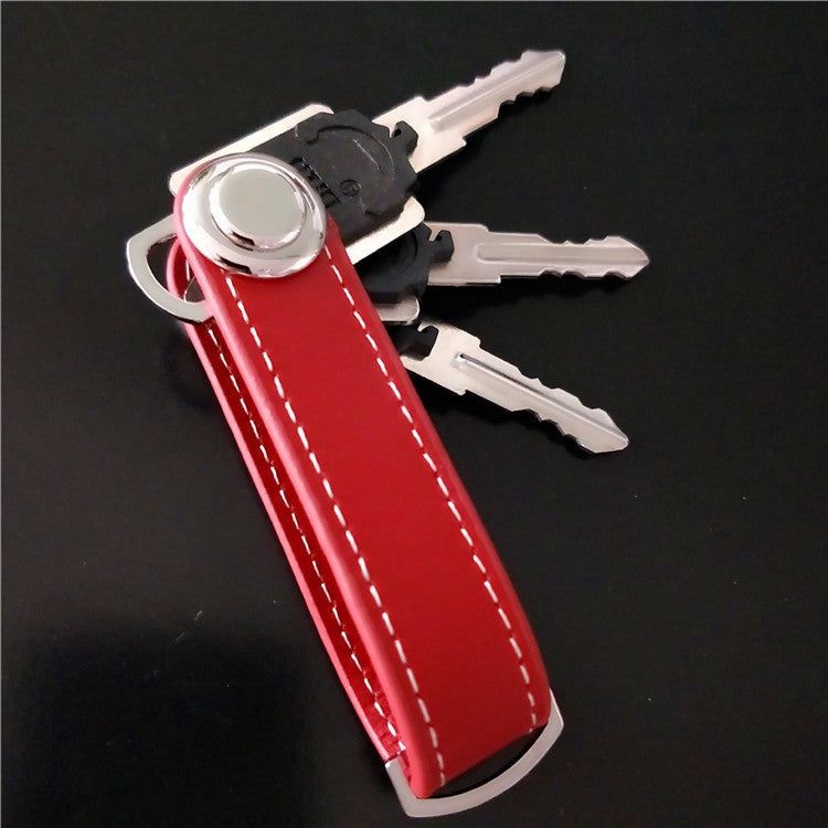 Multifunctional stainless steel key ring