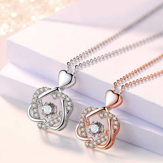 Beating Heart S925 Sterling Silver Necklace