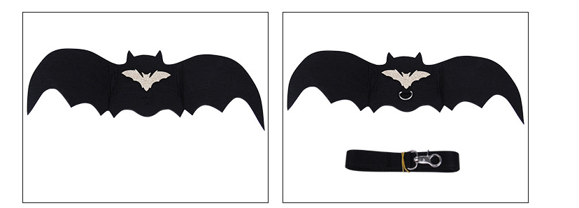 Halloween funny pet bat wings dog clothes