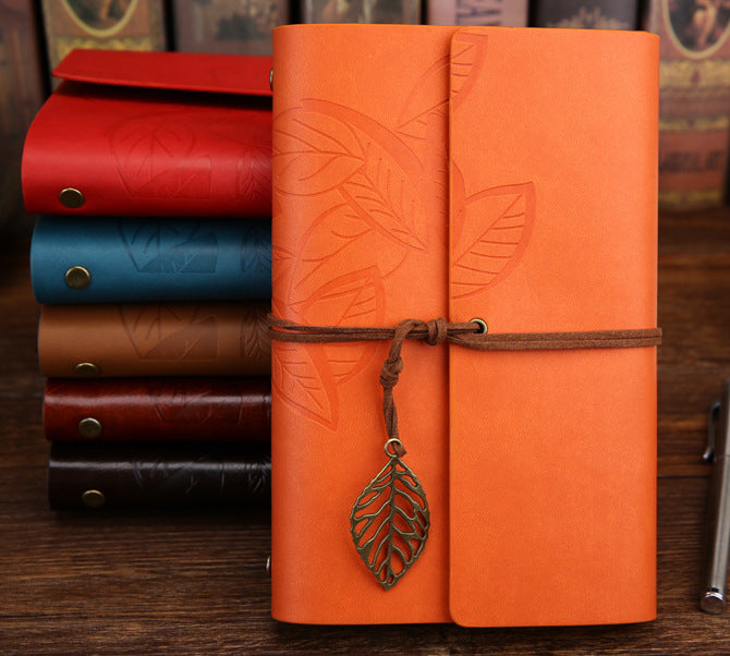 Loose leaf vintage leaf notepad