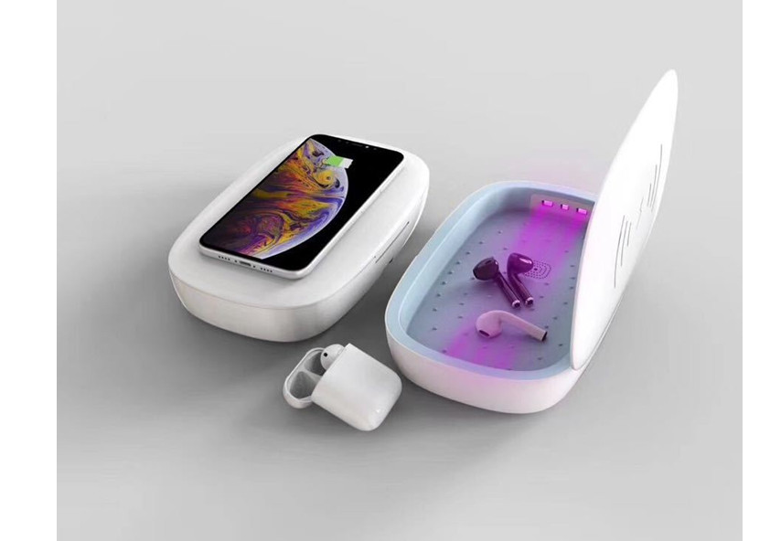 Ultraviolet wireless charger UV disinfection box