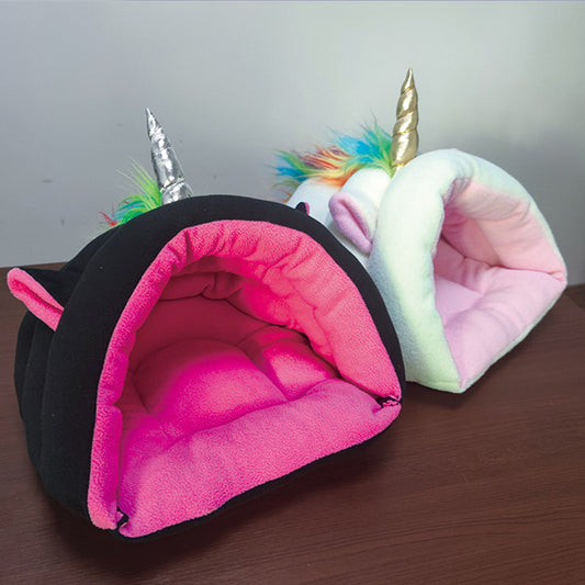 Removable And Washable Semi-enclosed Nest Small Pet