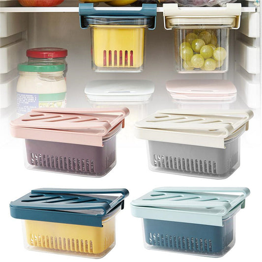 Household Multifunctional Drawer Refrigerator Storage Box Storage Box Vegetable Filter Food Preservation Box