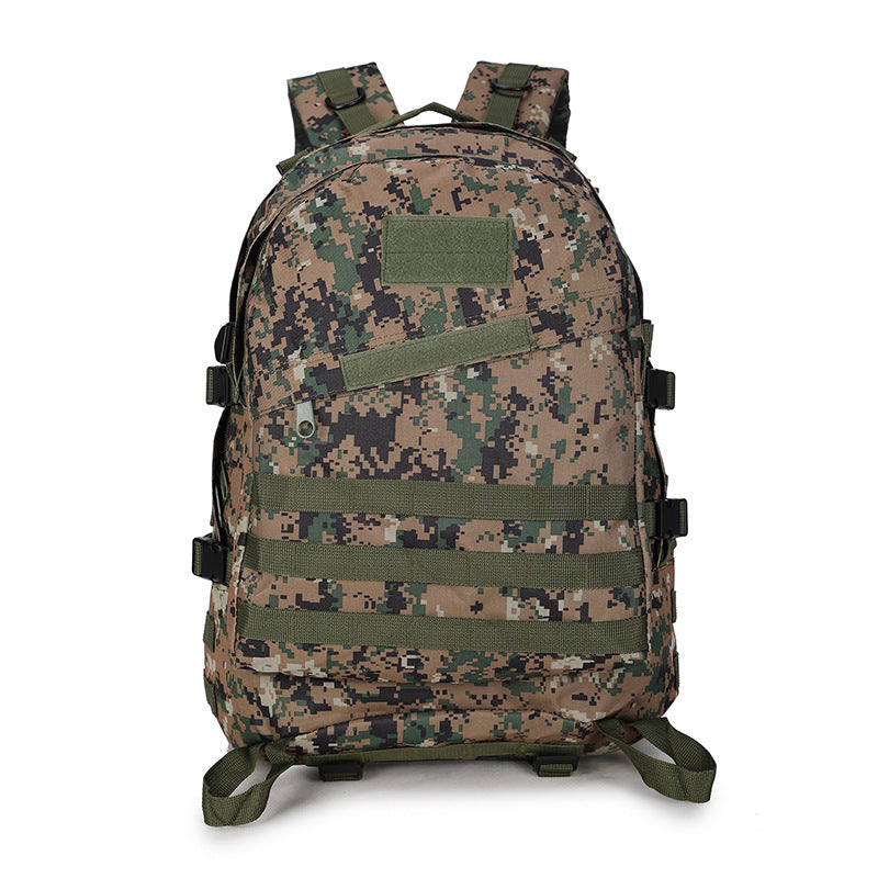 Camouflage camouflage multi function double shoulder bag waterproof Oxford cloth mountaineering bag 3D tactical movement outdoor Bag Backpack