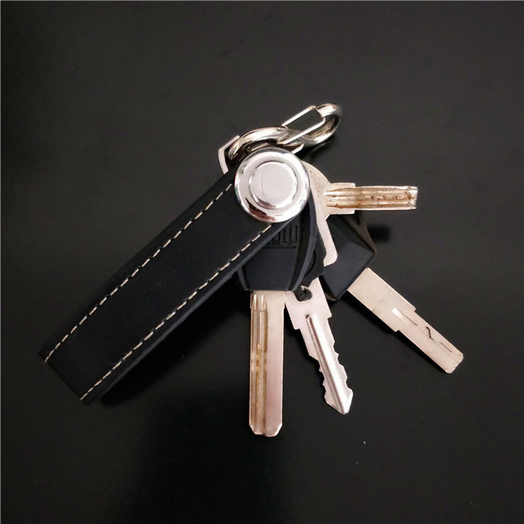 Multifunctional stainless steel key ring