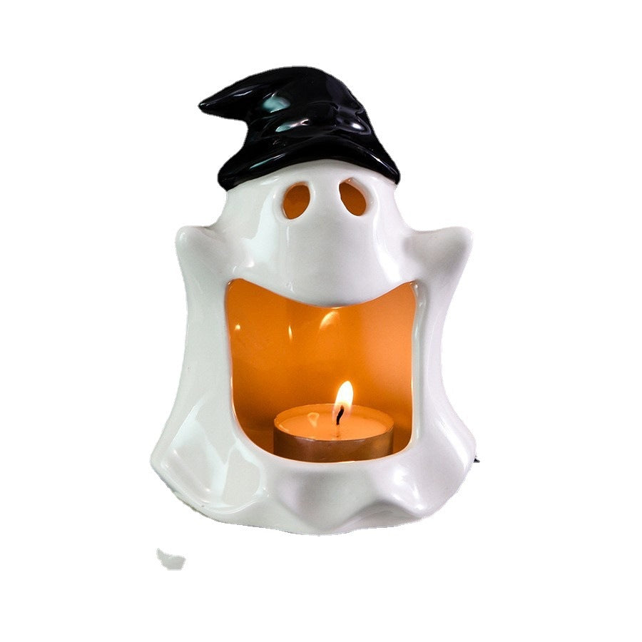 Special Halloween Ghost Festival Ceramic Craft Ornaments