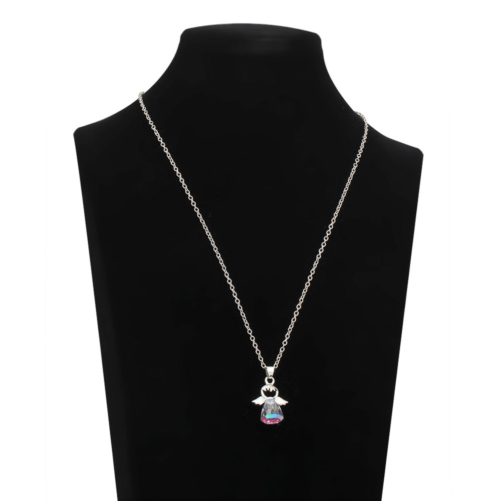 Crystal Little Angel Women's Necklace