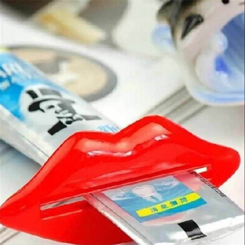 Home Creative Lips Animal Cartoon Toothpaste Squeezer