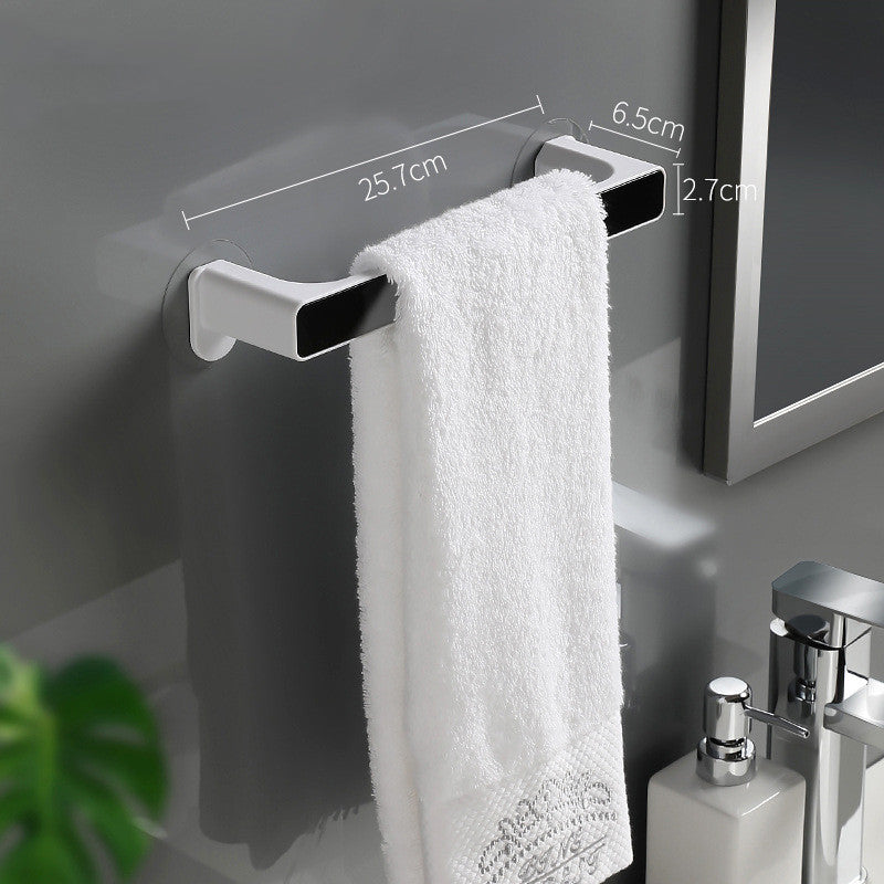 Towel Rack Free Punching Toilet Bathroom Suction Cup Towel Rack