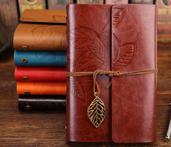 Loose leaf vintage leaf notepad