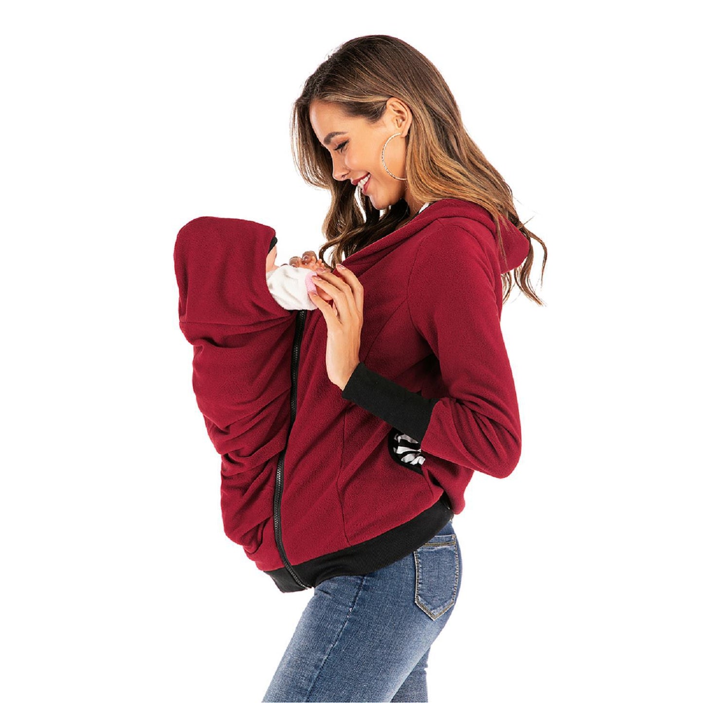 Multi-functional Mother Kangaroo Sweater