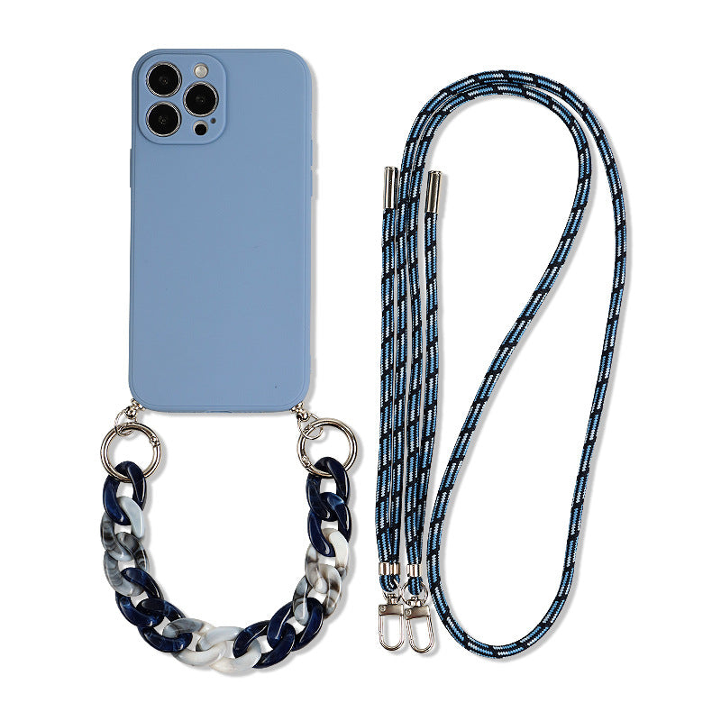 Lanyard Diagonal Double Lanyard Suitable Mobile Phone Case