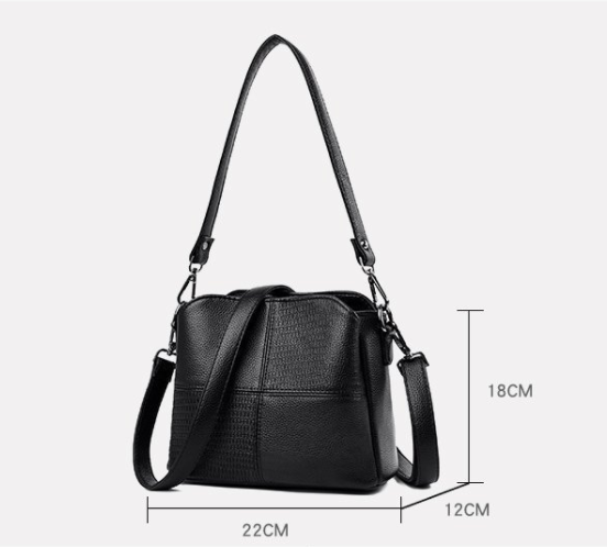 Retro Trendy Large Capacity Fashion Literary Simple One Shoulder Messenger Female Bag