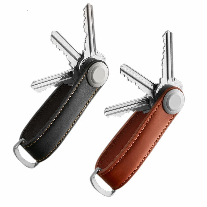 Multifunctional stainless steel key ring