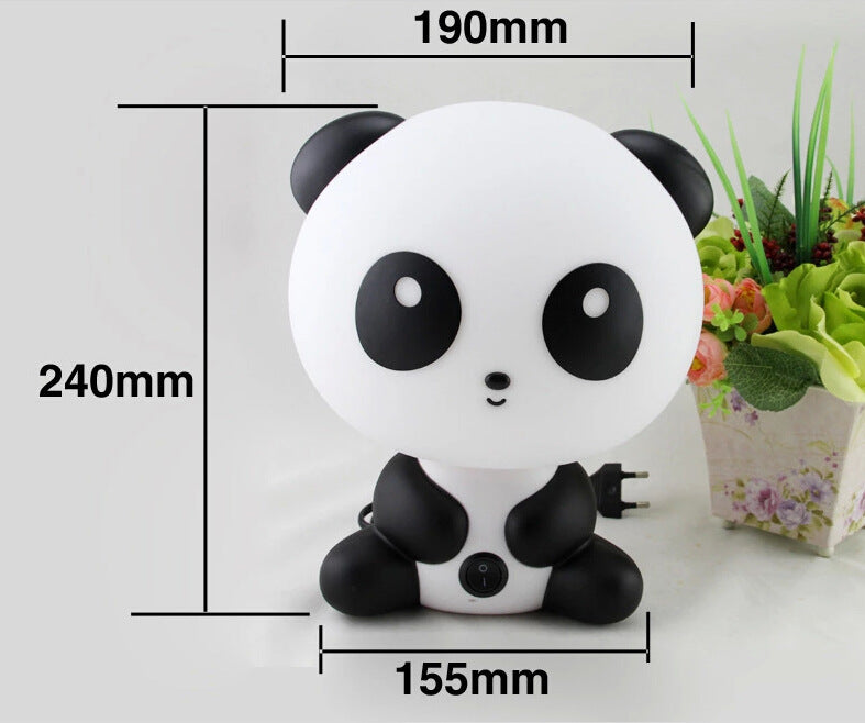 Fashion cartoon panda table lamp creative night light