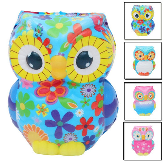 Slow rebound owl vent toy