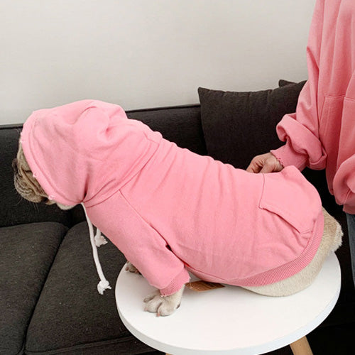 Pet fleece hoodie