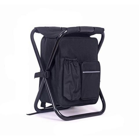 Multifunction Outdoor Folding Chair Ice Cooler Picnic Bags Camping Fishing Stool Backpacking Hunting Rest Chair