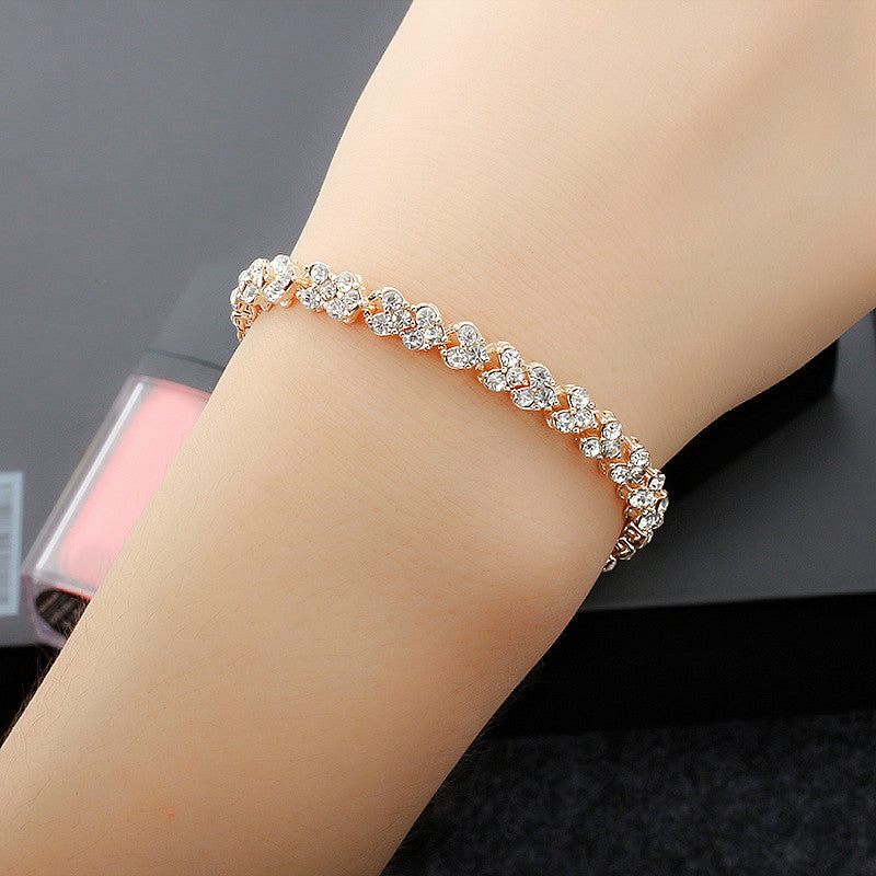 Fashion Crystal Simplicity Zircon Bracelet