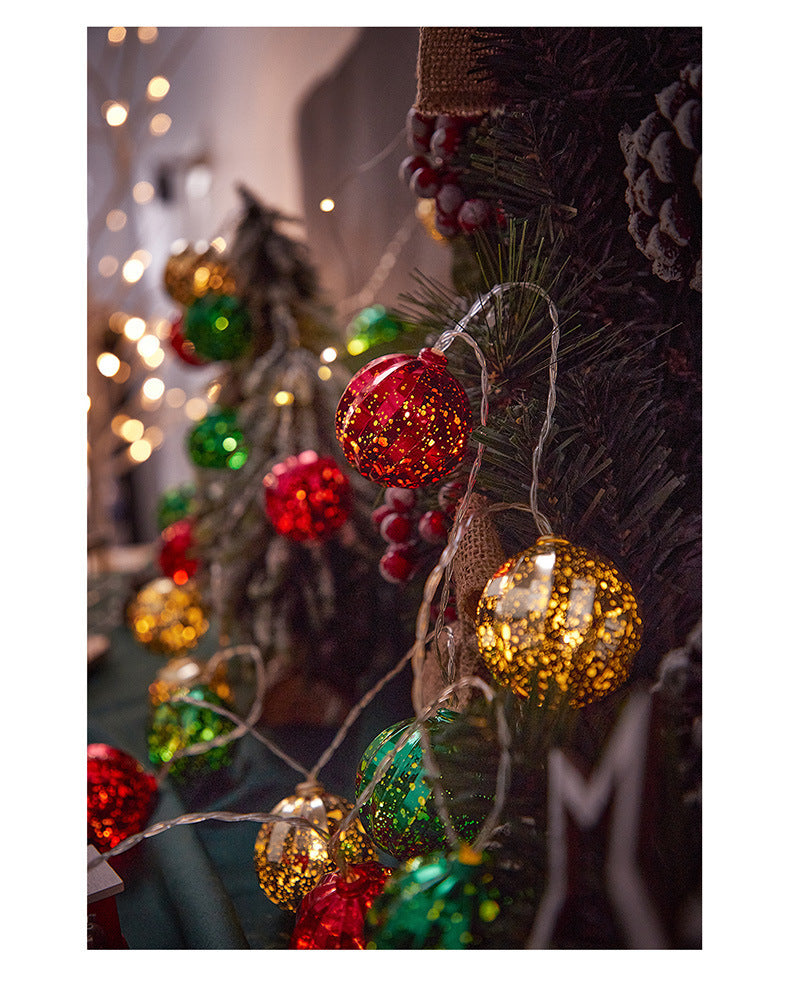 Snow Pentagram String Lights Ornaments