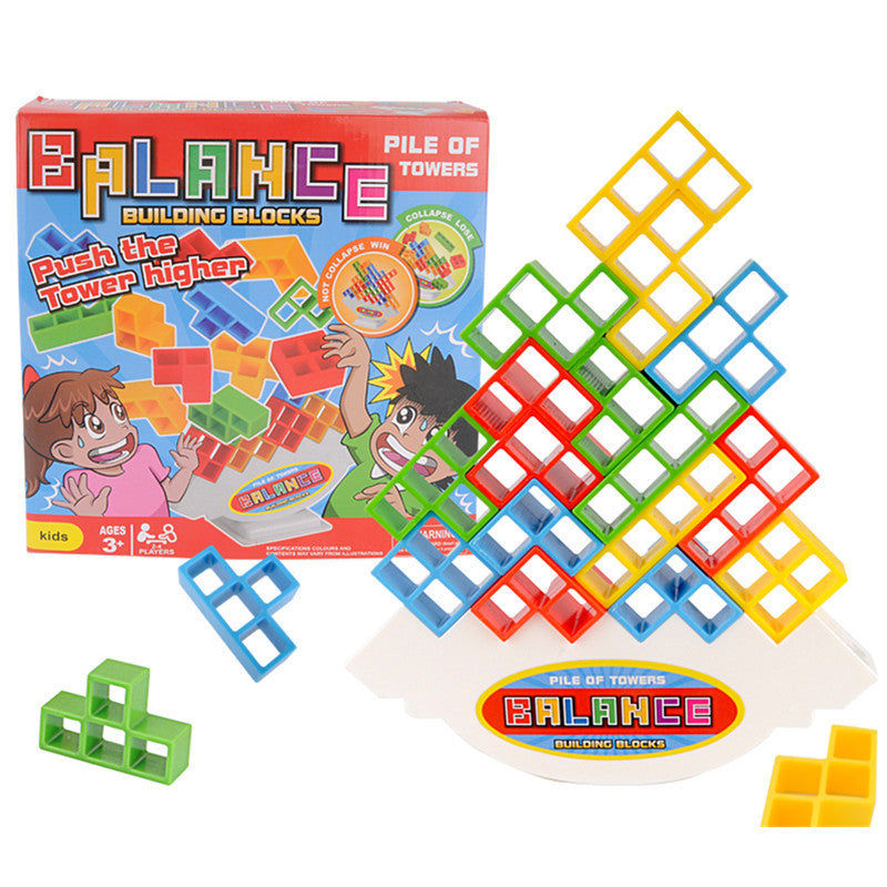 New Hot-selling Balance Building Blocks Puzzle Assembling Block Stacking Board Game