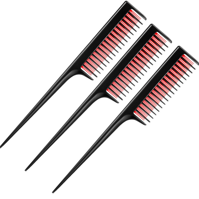 Fluffy Picking Partition Plate Hair Coloring Comb