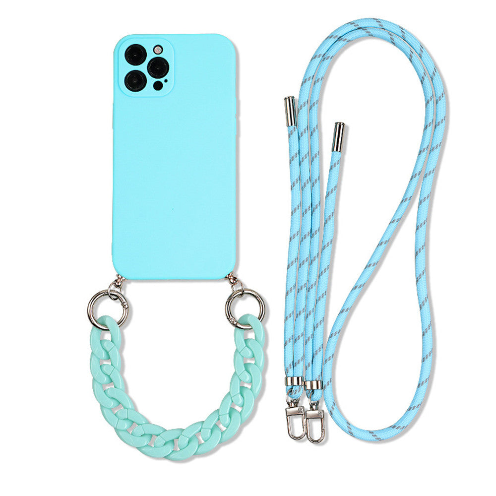 Lanyard Diagonal Double Lanyard Suitable Mobile Phone Case