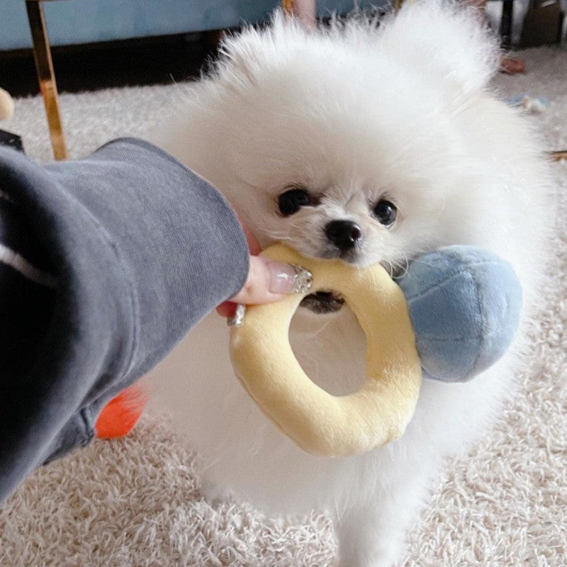 Creative Ring Box Plush Toy Love Diamond Ring Case Stuffed Pet Chew Toy Sounds Puppies Kids Cute Soft Dog Bitter Interested Toys