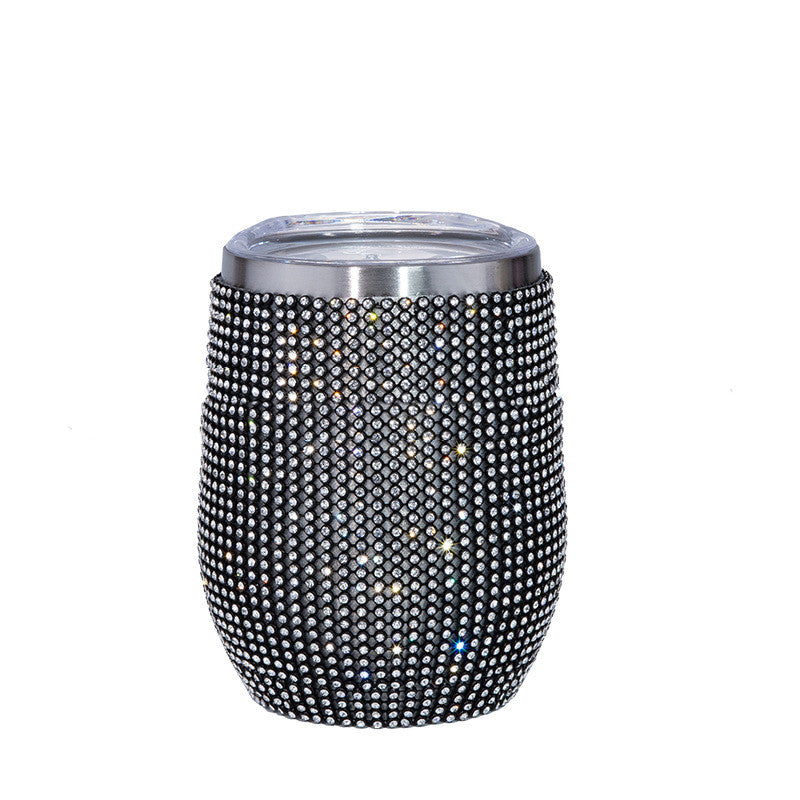 Stainless Steel Shiny Diamond Cup