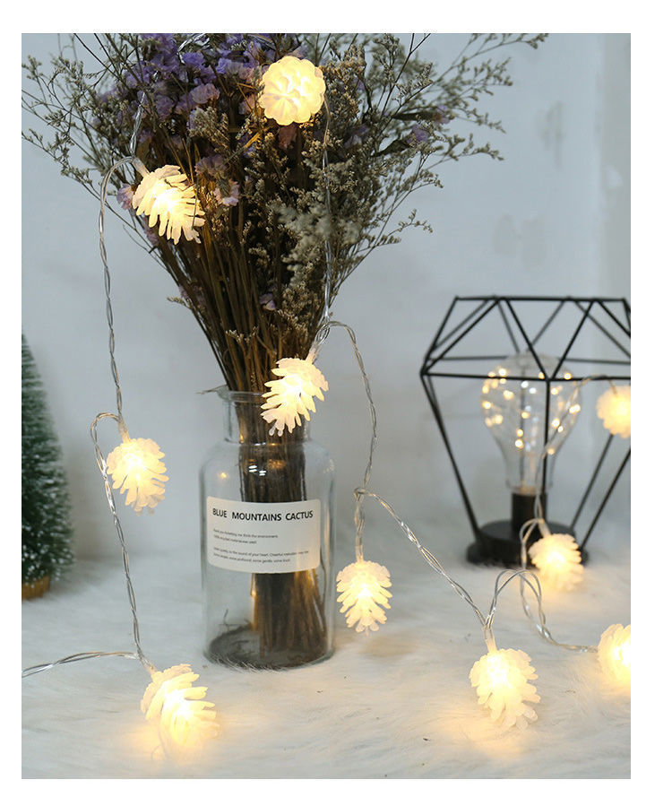 LED Simulation Transparent Pine Nut Light String