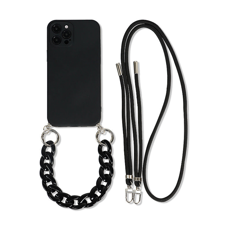 Lanyard Diagonal Double Lanyard Suitable Mobile Phone Case