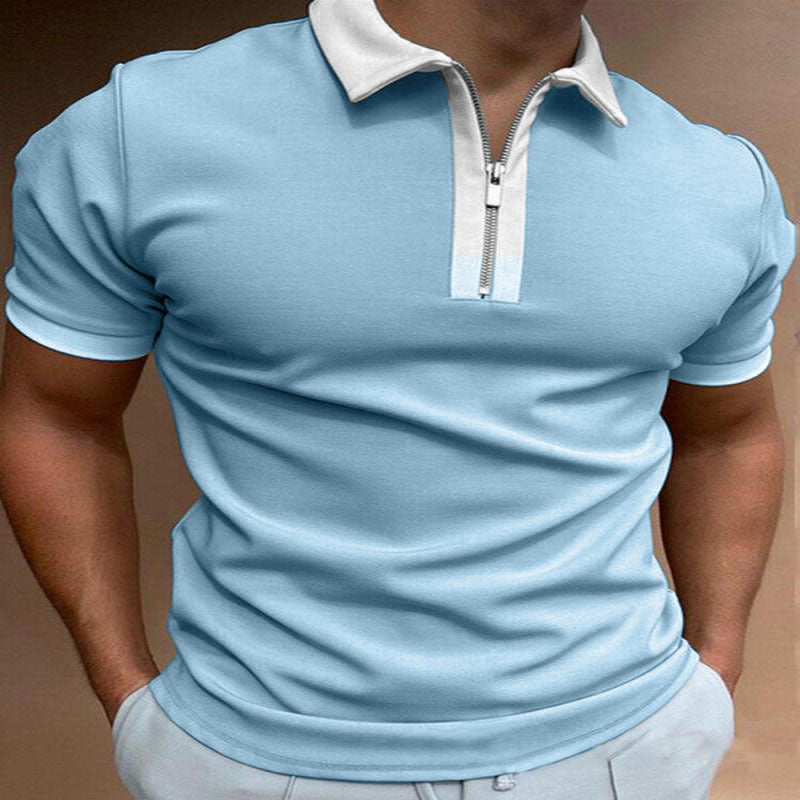 Men's Polo Shirt Men Solid Polo Shirts Brand Men Short-Sleeved Shirt Summer Shirt Man Clothing